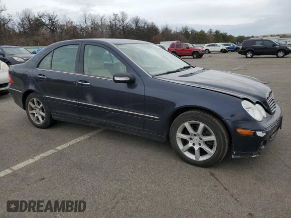 2007 Mercedes-Benz C 280 Luxury with VIN WDBRF92H47F930258, listed as a Copart auction lot 47690185 with 116,659 mi miles and Clean title. Bid and sale history available at DreamBid. Image 4.