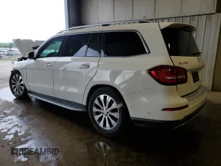 2017 Mercedes-Benz GLS 450 z VIN 4JGDF6EE2HA875119, wystawiony jako Copart lot #57254555 z przebiegiem 131 617 mil mil oraz Szkoda całkowita • Salvage title. Historia ofert i sprzedaży dostępna na DreamBid. Obrazek 2.