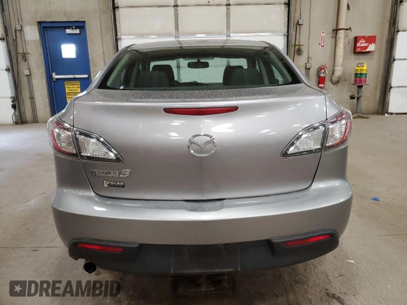 2010 Mazda 3 i Sport with VIN JM1BL1SF9A1208543, listed as a Copart auction lot 52643145 with 197,007 mi miles and Salvage Title. Bid and sale history available at carsss.com. Image 6.