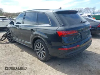 2023 Audi Q7 Premium Plus with VIN WA1LCBF77PD031019, listed as a IAAI auction lot 41900085 with 29,277 mi miles and . Bid and sale history available at DreamBid. Image 3.