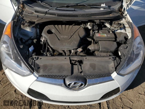 2012 Hyundai Veloster w/Gray Int with VIN KMHTC6AD5CU054055, listed as a Copart auction lot 76632734 with 151,489 mi miles and Clean title. Bid and sale history available at DreamBid. Image 11.