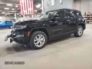 2022 Jeep Grand Cherokee Limited z VIN 1C4RJHBG8N8551024, wystawiony jako Copart lot #53529495 z przebiegiem 29 775 mil mil oraz Szkoda całkowita • Salvage title. Historia ofert i sprzedaży dostępna na DreamBid. Obrazek 1.