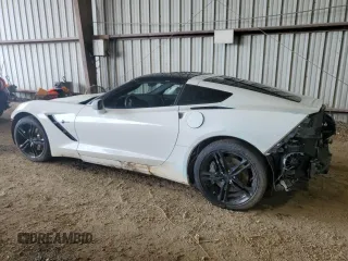 2016 Chevrolet Corvette 1LT with VIN 1G1YB2D72G5123675, listed as a Copart auction lot 57432534 with 45,773 mi miles and Salvage Title. Bid and sale history available at carsss.com. Image 2.