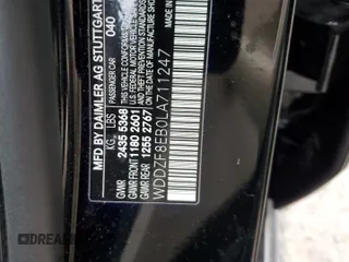 2020 Mercedes-Benz E-Class E 350 with VIN WDDZF8EB0LA711247, listed as a Copart auction lot 43604445 with 39,544 mi miles and Salvage Title. Bid and sale history available at carsss.com. Image 13.