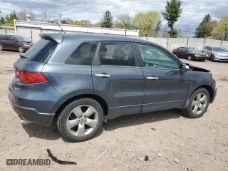 2007 Acura RDX Tech Pkg with VIN 5J8TB18577A016568, listed as a Copart auction lot 53082595 with 140,957 mi miles and Salvage Title. Bid and sale history available at carsss.com. Image 3.
