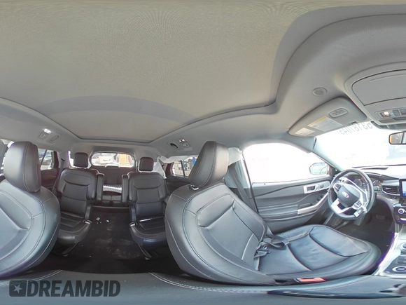 2022 Ford Explorer Limited with VIN 1FMSK8FH1NGB65774, listed as a Copart auction lot 53187045 with 18,464 mi miles and Salvage title. Bid and sale history available at DreamBid. Image 14.