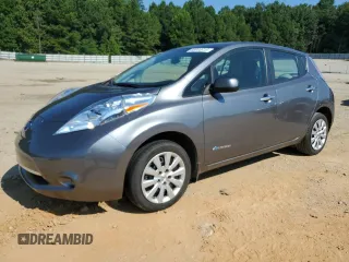 2015 Nissan LEAF SV with VIN 1N4AZ0CP8FC331957, listed as a Copart auction lot 58844613 with 78,691 mi miles. Bid and sale history available at carsss.com. Image 1.