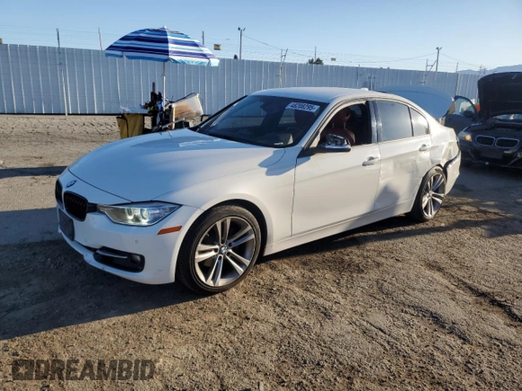 2015 BMW 3 Series 328i with VIN WBA3A5C5XFF610652, listed as a Copart auction lot 48208295 with 88,194 mi miles and Salvage Title. Bid and sale history available at carsss.com. Image 1.
