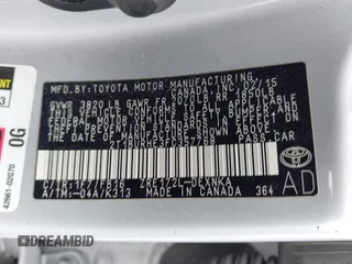2015 Toyota Corolla L with VIN 2T1BURHE3FC357768, listed as a IAAI auction lot 41965849 with 137,166 mi miles and . Bid and sale history available at DreamBid. Image 9.