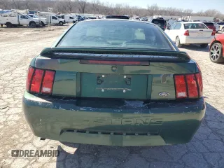 2000 Ford Mustang with VIN 1FAFP4048YF247717, listed as a Copart auction lot 48250675 with 175,105 mi miles and Salvage Title. Bid and sale history available at carsss.com. Image 6.