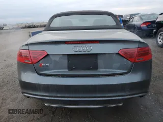 2014 Audi S5 Premium Plus with VIN WAUCGAFHXEN004107, listed as a Copart auction lot 41610825 with 122,154 mi miles and Clean Title. Bid and sale history available at carsss.com. Image 6.