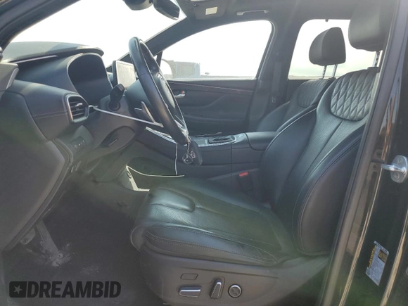 2023 Hyundai Santa Fe Calligraphy with VIN 5NMS5DALXPH499586, listed as a Copart auction lot 54236845 with 59,257 mi miles and Salvage title. Bid and sale history available at DreamBid. Image 7.
