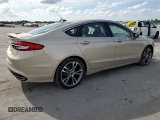 2017 Ford Fusion Titanium with VIN 3FA6P0K99HR166567, listed as a Copart auction lot 54293425 with 0 mi miles and Salvage Title. Bid and sale history available at carsss.com. Image 3.