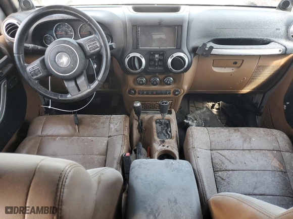 2011 Jeep Wrangler Unlimited Sahara with VIN 1J4BA5H14BL613895, listed as a Copart auction lot 65171404 with 0 mi miles and Non Repairable. Bid and sale history available at carsss.com. Image 8.