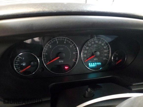 2005 Chrysler Sebring Touring with VIN 1C3EL55R15N677090, listed as a Copart auction lot 45011195 with 188,001 mi miles and Salvage Title. Bid and sale history available at DreamBid. Image 9.