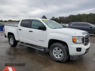 2016 GMC Canyon 2WD with VIN 1GTG5BEA6G1180702, listed as a Copart auction lot 43281275 with 135,574 mi miles and Salvage Title. Bid and sale history available at carsss.com. Image 4.