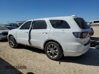 2019 Dodge Durango GT Plus with VIN 1C4RDHDG1KC769125, listed as a Copart auction lot 48247185 with 116,265 mi miles and Salvage Title. Bid and sale history available at carsss.com. Image 2.