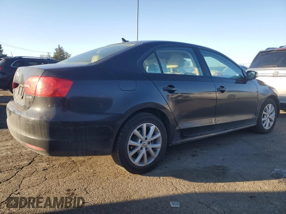2012 Volkswagen Jetta Sedan SE w/Convenience & Sunroof PZEV with VIN 3VWBP7AJ3CM121673, listed as a Copart auction lot 42629585 with 162,138 mi miles and Salvage Title. Bid and sale history available at carsss.com. Image 3.