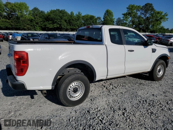 2022 Ford Ranger XL with VIN 1FTER1EHXNLD54131, listed as a Copart auction lot 54276435 with 26,688 mi miles and Salvage title. Bid and sale history available at DreamBid. Image 3.