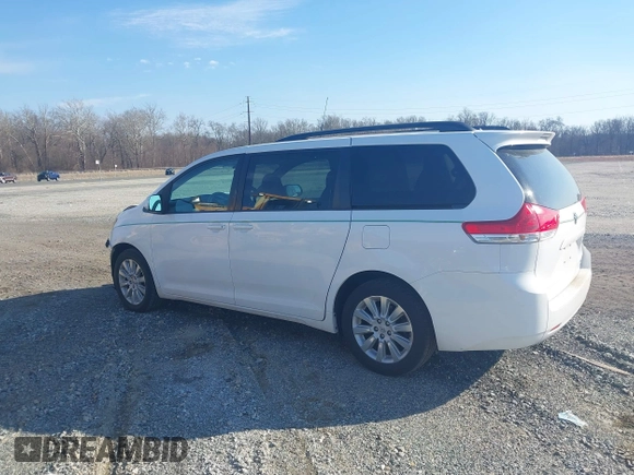2013 Toyota Sienna LE with VIN 5TDJK3DC0DS066829, listed as a IAAI auction lot 41635076 with 205,808 mi miles and . Bid and sale history available at DreamBid. Image 14.