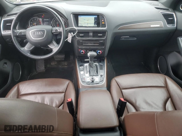 2015 Audi Q5 Premium Plus with VIN WA1LFAFP5FA002958, listed as a Copart auction lot 52501115 with 122,102 mi miles and Clean Title. Bid and sale history available at carsss.com. Image 8.