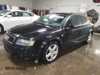 2005 Audi A4 3.0L with VIN WAULT68EX5A061913, listed as a Copart auction lot 85718544 with 113,629 mi miles and Salvage Title. Bid and sale history available at carsss.com. Image 1.