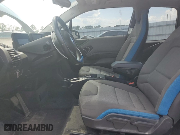 2017 BMW i3 with VIN WBY1Z8C51HV551437, listed as a Copart auction lot 60521015 with 64,343 mi miles and Salvage title. Bid and sale history available at DreamBid. Image 7.