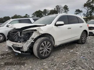 2015 Acura MDX Technology with VIN 5FRYD3H41FB012506, listed as a Copart auction lot 79492514 with 236,232 mi miles and Salvage Title. Bid and sale history available at DreamBid. Image 1.