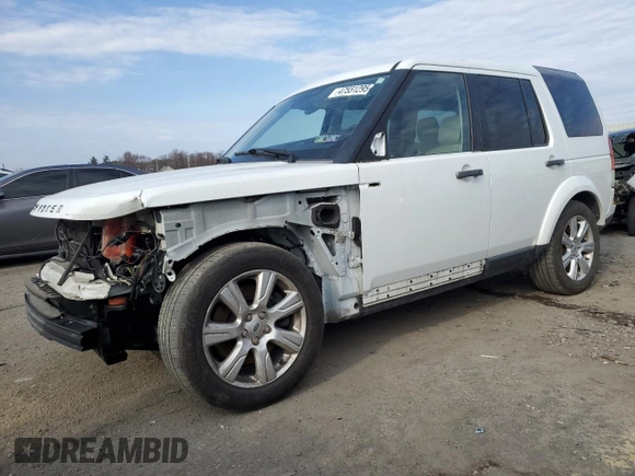 2013 Land Rover LR4 Lux with VIN SALAK2D45DA690019, listed as a Copart auction lot 47551295 with 117,598 mi miles and Salvage title. Bid and sale history available at DreamBid. Image 1.