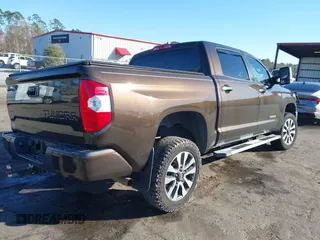 2020 Toyota Tundra Limited with VIN 5TFFY5F1XLX256495, listed as a IAAI auction lot 41373252 with 142,229 mi miles and . Bid and sale history available at DreamBid. Image 4.