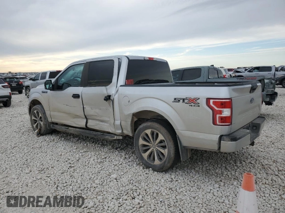 2019 Ford F-150 XL with VIN 1FTEW1EP4KKD68978, listed as a Copart auction lot 46304695 with Not Provided miles and Salvage Title. Bid and sale history available at DreamBid. Image 2.