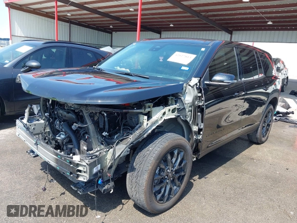 2024 Chevrolet Traverse FWD LS with VIN 1GNEREKS7RJ193074, listed as a IAAI auction lot 42027813 with 24,743 mi miles and . Bid and sale history available at DreamBid. Image 2.