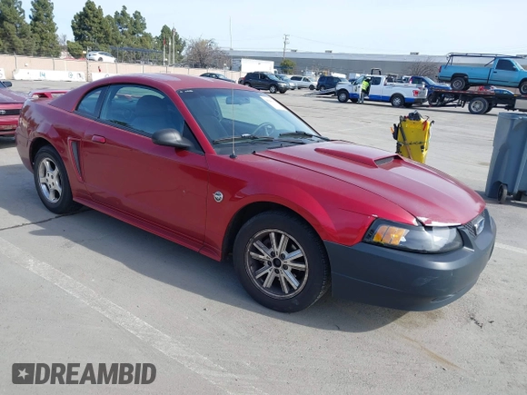 2004 Ford Mustang Standard with VIN 1FAFP40404F110071, listed as a IAAI auction lot 41841164 with 225,318 mi miles. Bid and sale history available at carsss.com. Image 1.