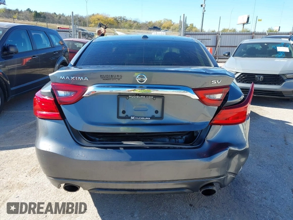 2017 Nissan Maxima SV with VIN 1N4AA6AP3HC405981, listed as a IAAI auction lot 40836226 with 133,283 mi miles and . Bid and sale history available at DreamBid. Image 16.