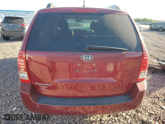 2012 Kia Sedona LX with VIN KNDMG4C73C6474734, listed as a Copart auction lot 76368854 with 138,808 mi miles and Salvage Title. Bid and sale history available at carsss.com. Image 6.