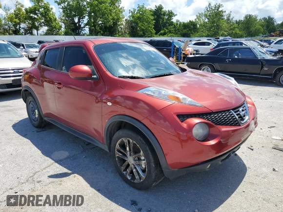 2014 Nissan Juke SL with VIN JN8AF5MV5ET360073, listed as a Copart auction lot 63982605 with Not provided miles and Clean title. Bid and sale history available at DreamBid. Image 4.