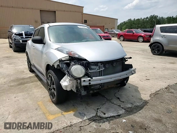 2014 Nissan Juke Nismo with VIN JN8AF5MV3ET364316, listed as a Copart auction lot 57774625 with 74,700 mi miles and Salvage title. Bid and sale history available at DreamBid. Image 14.