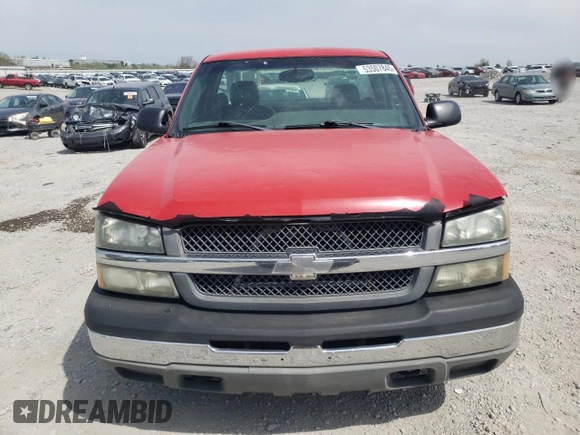 2003 Chevrolet Silverado 1500 with VIN 1GCEC14X33Z271919, listed as a Copart auction lot 53507845 with 233,803 mi miles and Salvage Title. Bid and sale history available at carsss.com. Image 5.