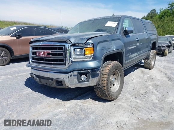 2014 GMC Sierra 1500 SLT with VIN 3GTU2VEC5EG343255, listed as a IAAI auction lot 41699805 with 169,501 mi miles and . Bid and sale history available at DreamBid. Image 2.