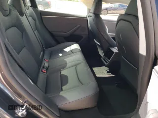 2025 Tesla Model 3 Long Range with VIN 5YJ3E1EA2SF995505, listed as a Copart auction lot 56682745 with 783 mi miles and Salvage title. Bid and sale history available at DreamBid. Image 10.