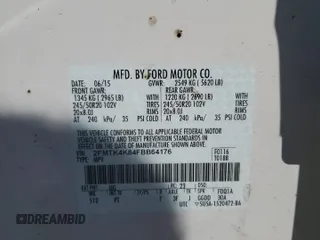 2015 Ford Edge Titanium z VIN 2FMTK4K84FBB64176, wystawiony jako Copart lot #57729005 z przebiegiem 50 654 mil mil oraz Szkoda całkowita • Salvage title. Historia ofert i sprzedaży dostępna na DreamBid. Obrazek 12.