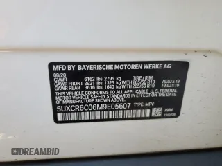 2021 BMW X5 xDrive40i z VIN 5UXCR6C06M9E05607, wystawiony jako Copart lot #52524425 z przebiegiem Nie podano mil oraz Szkoda całkowita • Salvage title. Historia ofert i sprzedaży dostępna na DreamBid. Obrazek 12.