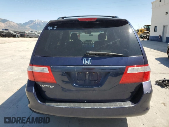 2006 Honda Odyssey EX-L с VIN 5FNRL38696B032304, выставлен на аукционе Copart как лот 59104445 с пробегом Не указан миль и Чистый • Clean title. История ставок и продаж доступна на DreamBid. Изображение 6.