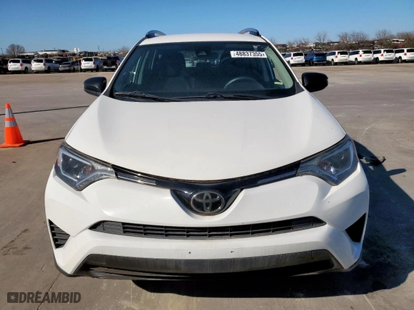 2018 Toyota RAV4 LE with VIN JTMZFREV5JJ740394, listed as a Copart auction lot 48837355 with 205,382 mi miles and Clean Title. Bid and sale history available at carsss.com. Image 5.
