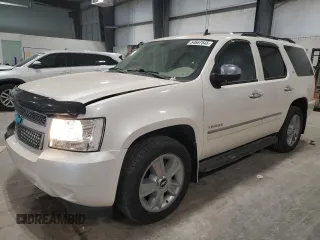 2010 Chevrolet Tahoe LTZ with VIN 1GNUKCE02AR274147, listed as a Copart auction lot 54667545 with 210,207 mi miles and Salvage title. Bid and sale history available at DreamBid. Image 1.