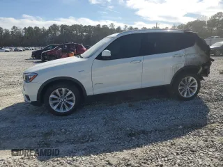 2017 BMW X3 sDrive28i with VIN 5UXWZ7C30H0V91598, listed as a Copart auction lot 46327115 with Not Provided miles and Non Repairable. Bid and sale history available at DreamBid. Image 1.