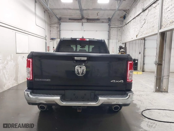 2020 Ram 1500 Big Horn with VIN 1C6SRFBT6LN300830, listed as a IAAI auction lot 41613119 with 50,492 mi miles. Bid and sale history available at carsss.com. Image 16.