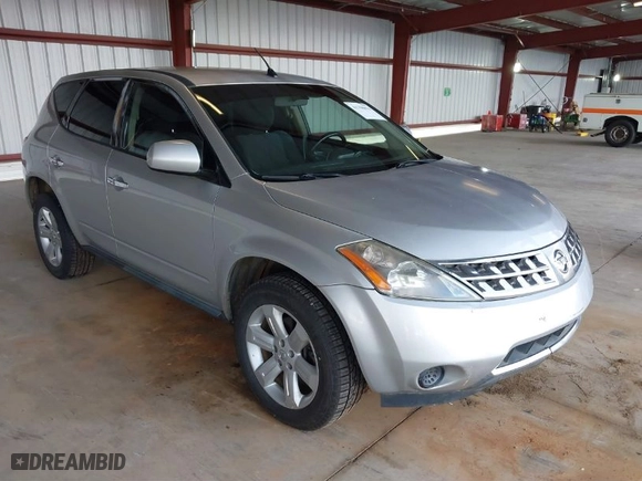 2006 Nissan Murano SL with VIN JN8AZ08W76W521763, listed as a IAAI auction lot 41798814 with 135,382 mi miles. Bid and sale history available at carsss.com. Image 1.