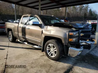 2014 Chevrolet Silverado 1500 LTZ with VIN 1GCVKSEC8EZ172116, listed as a Copart auction lot 45472965 with 196,534 mi miles and Salvage Title. Bid and sale history available at DreamBid. Image 4.
