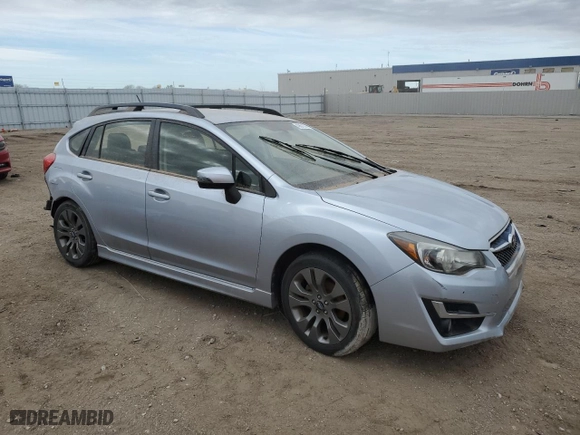 2016 Subaru Impreza Wagon 2.0i Sport Premium with VIN JF1GPAP68G8273909, listed as a Copart auction lot 49871225 with 18,661 mi miles and Salvage Title. Bid and sale history available at carsss.com. Image 4.